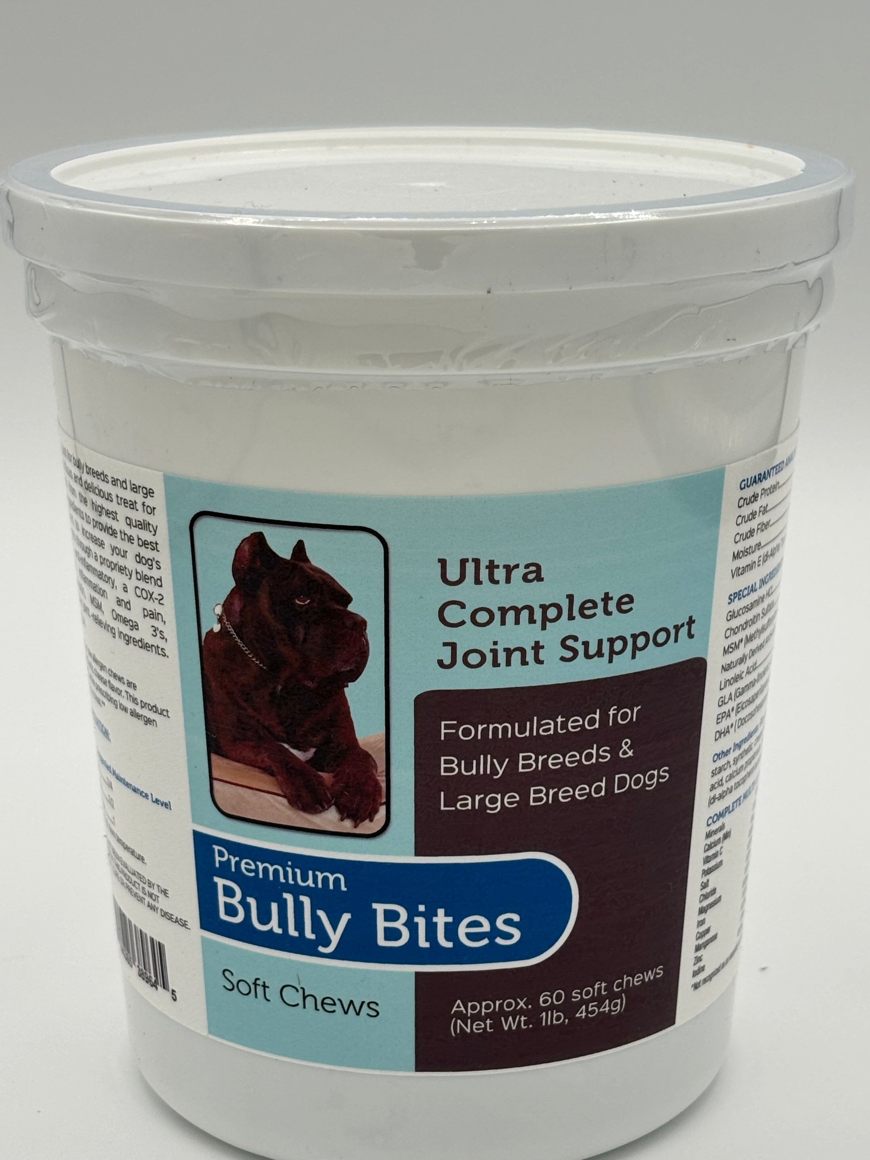 Bully Bites Joint Supplements for Dogs Bullybeds.com