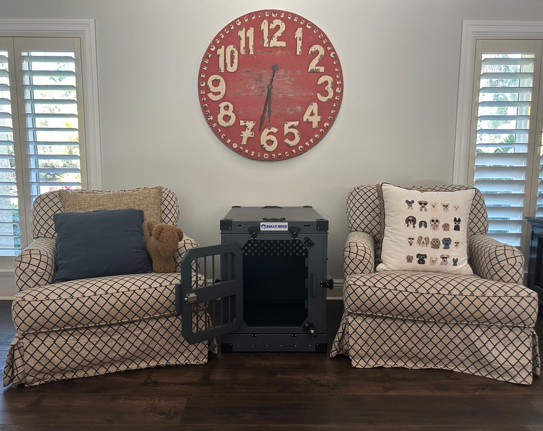 Collapsible Aluminum Dog Crate Bullybeds.com