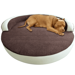 Orthopedic Round Bolster Bed Bully Bed Bullybeds.com 