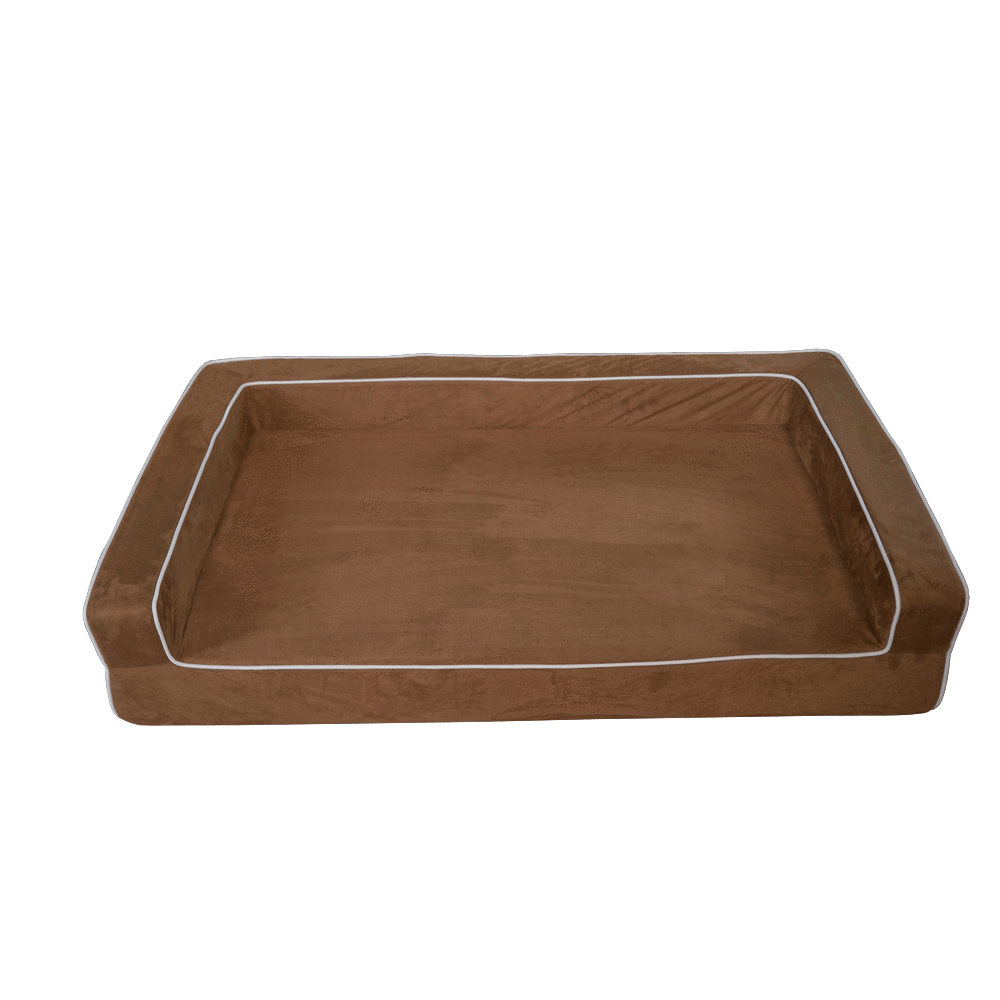 Orthopedic 3 Sided Bolster Bed Bullybeds.com