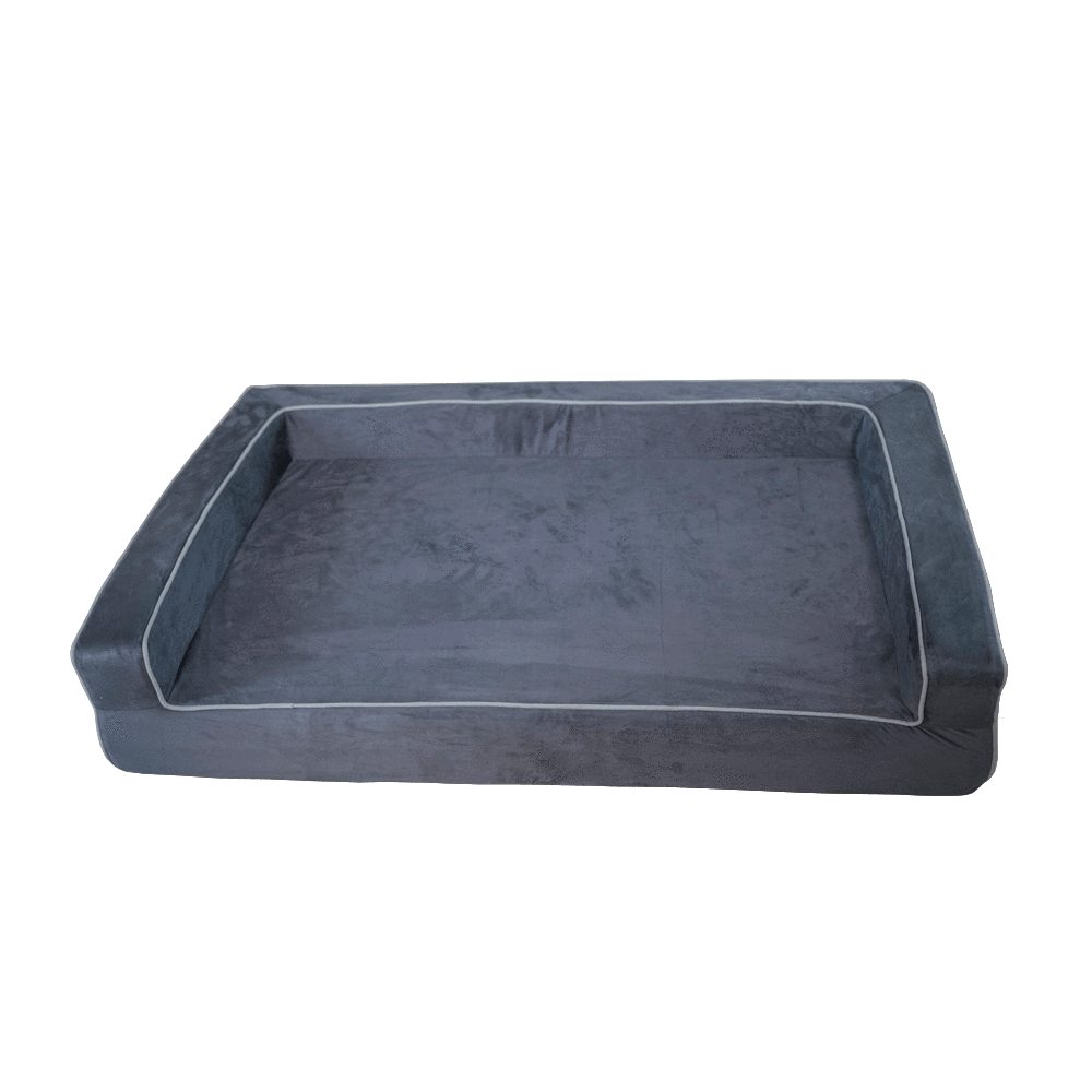 Orthopedic 3 Sided Bolster Bed Bullybeds.com