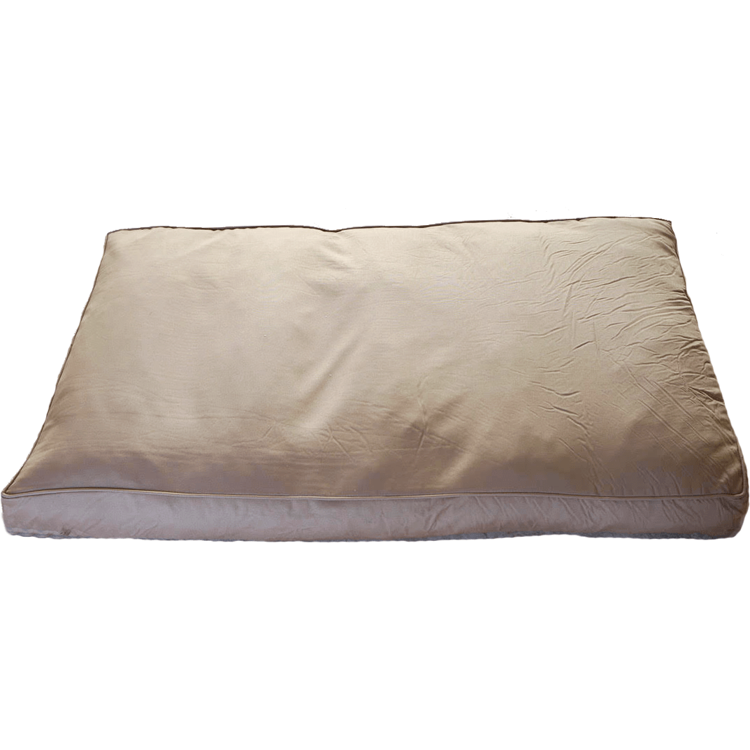 Chew Resistant Dog Bed With 200 Day Guarantee Bully Bed bullybeds.com Large $199.99 - 48"x30"x5" Tan