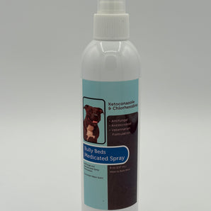 Medicated Ketoconazole Spray for Dogs Bullybeds.com 