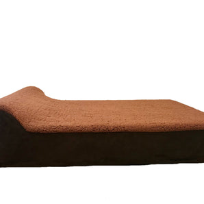 Sherpa Top Dog Bed Cover