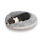 Calming Faux Fur Round Bed Bullybeds.com 